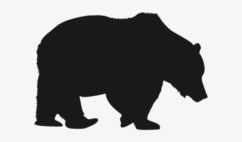 Detail Bear Silhouette Clipart Nomer 45