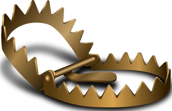 Detail Bear Trap Clipart Nomer 3