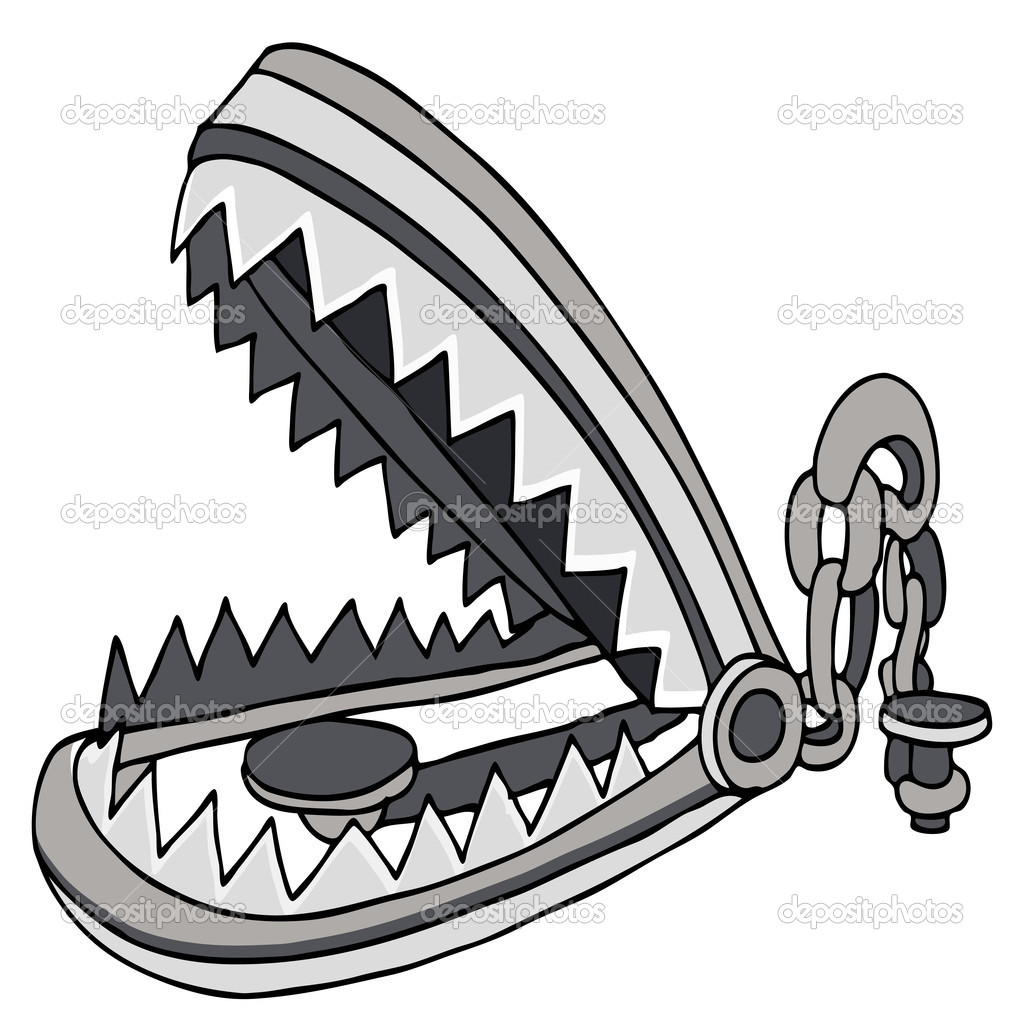 Detail Bear Trap Clipart Nomer 24