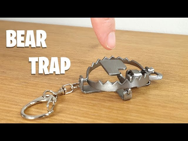 Detail Bear Trap Keychain Amazon Nomer 12