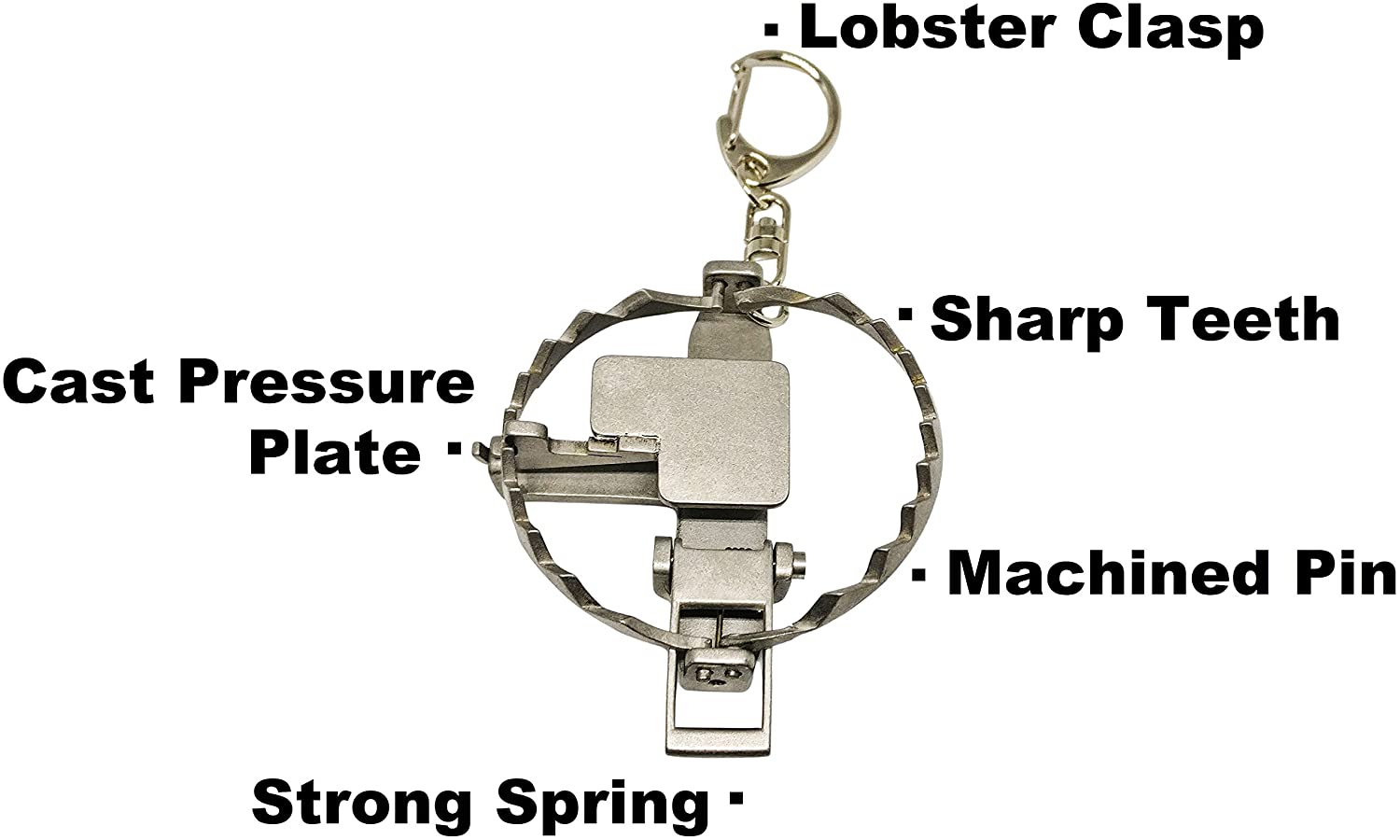 Detail Bear Trap Keychain Amazon Nomer 21