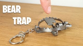 Detail Bear Trap Keychain Amazon Nomer 8