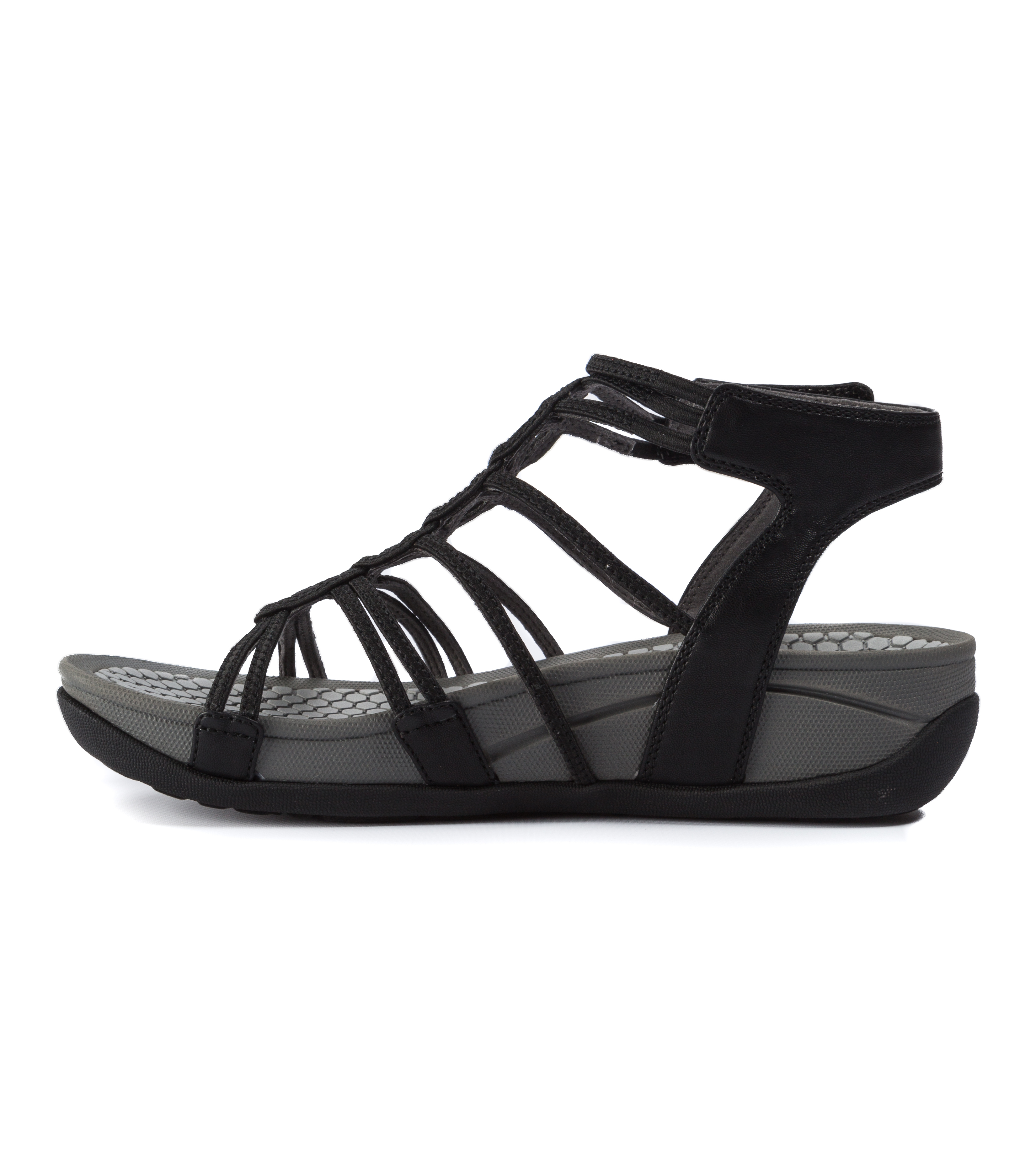 Detail Bear Trap Sandals Black Nomer 57