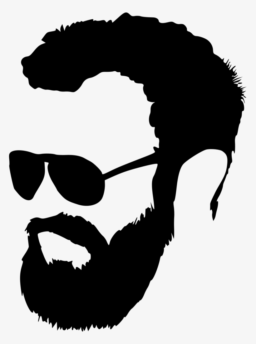 Detail Beard Silhouette Png Nomer 11