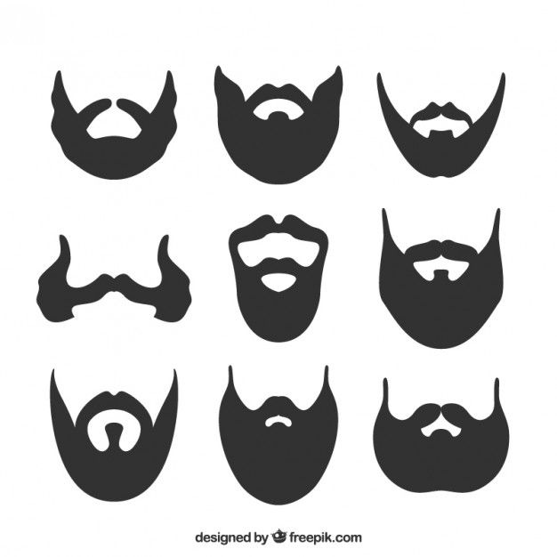 Detail Beard Silhouette Png Nomer 24