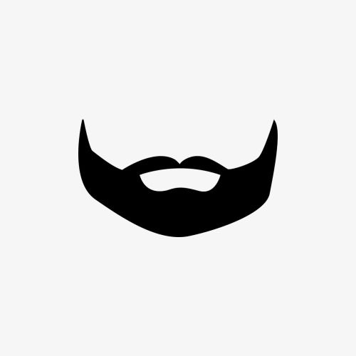 Detail Beard Vector Png Nomer 11