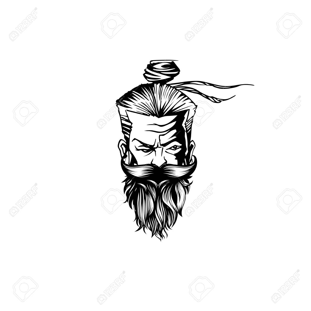 Detail Beard Vector Png Nomer 36