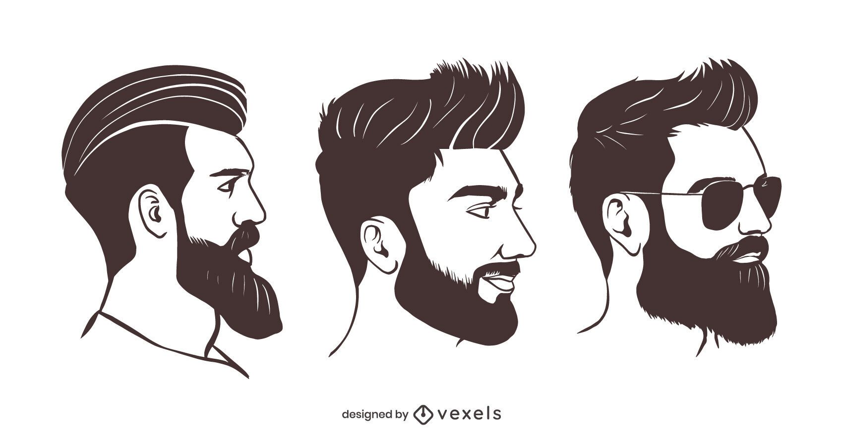 Detail Beard Vector Png Nomer 55