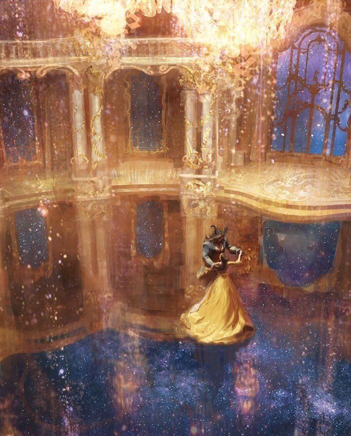 Detail Beauty And The Beast Background Nomer 23