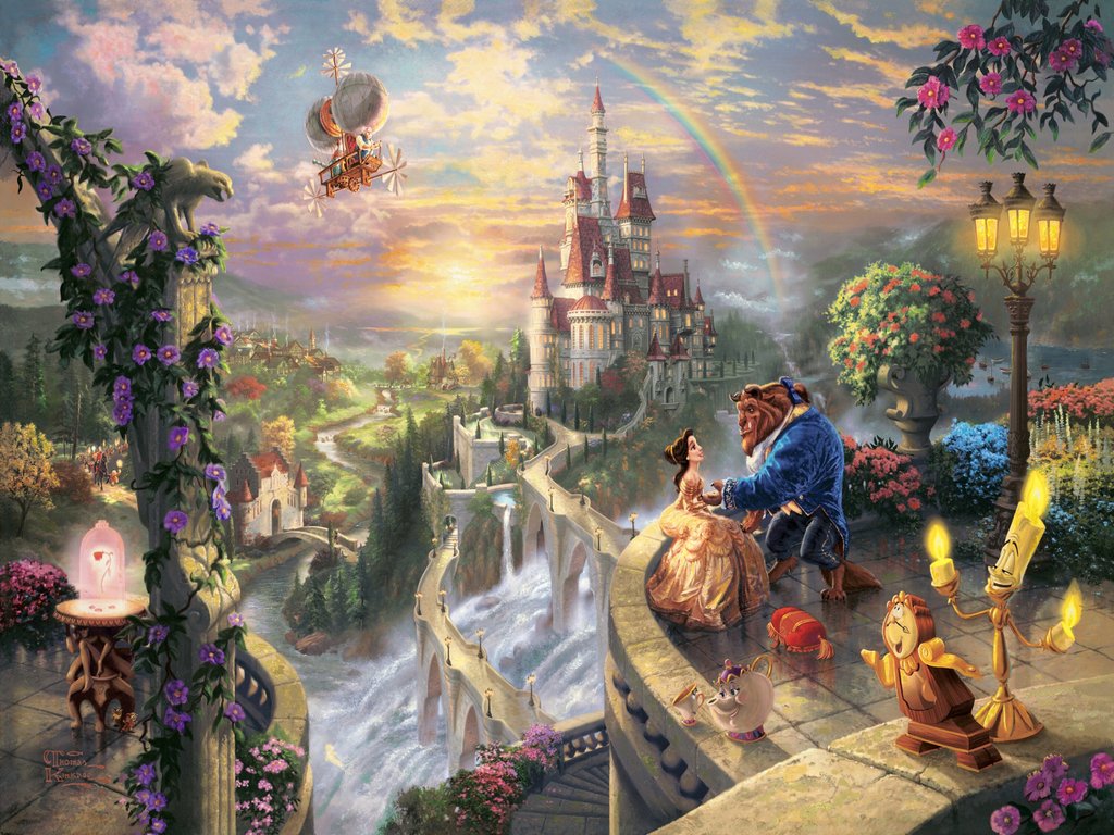 Detail Beauty And The Beast Hd Wallpaper Nomer 29
