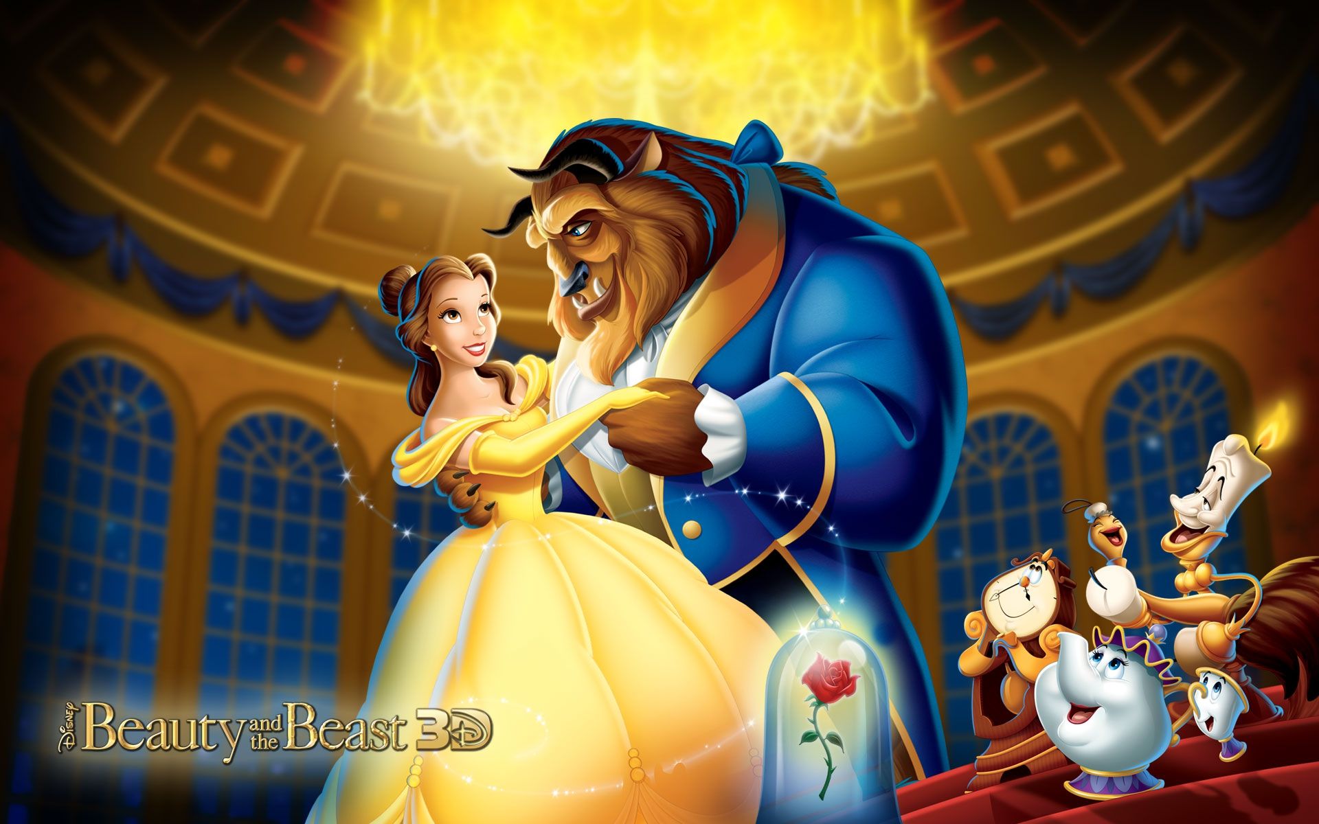 Detail Beauty And The Beast Hd Wallpaper Nomer 5