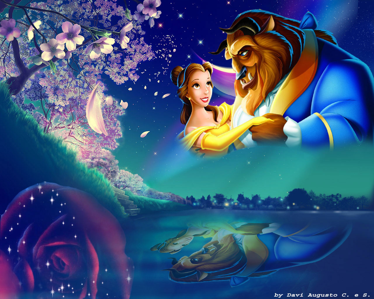 Detail Beauty And The Beast Hd Wallpaper Nomer 54