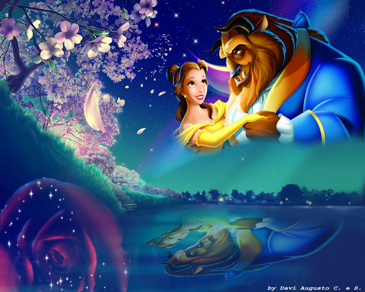 Detail Beauty And The Beast Wallpaper Nomer 40