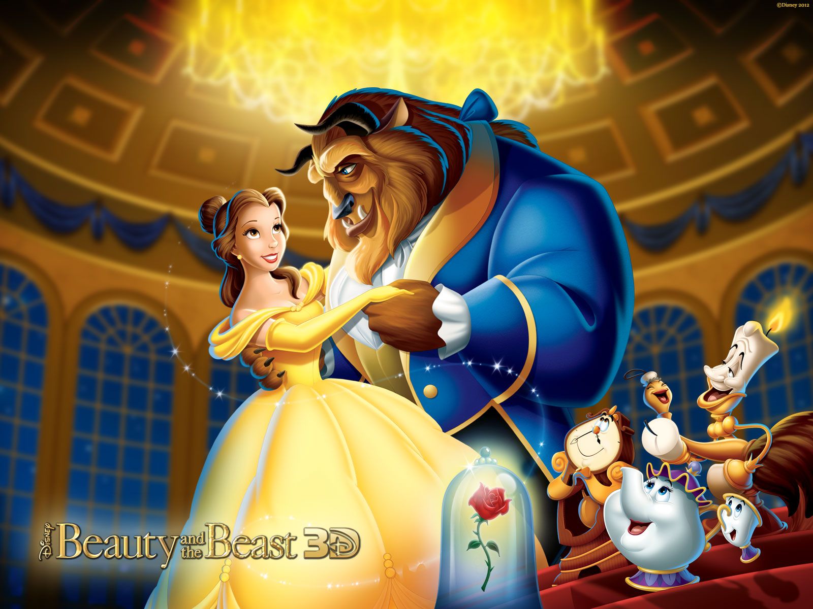 Detail Beauty And The Beast Wallpaper Nomer 7