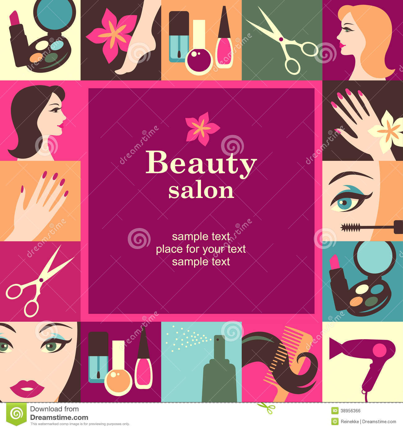 Detail Beauty Salon Background Nomer 22