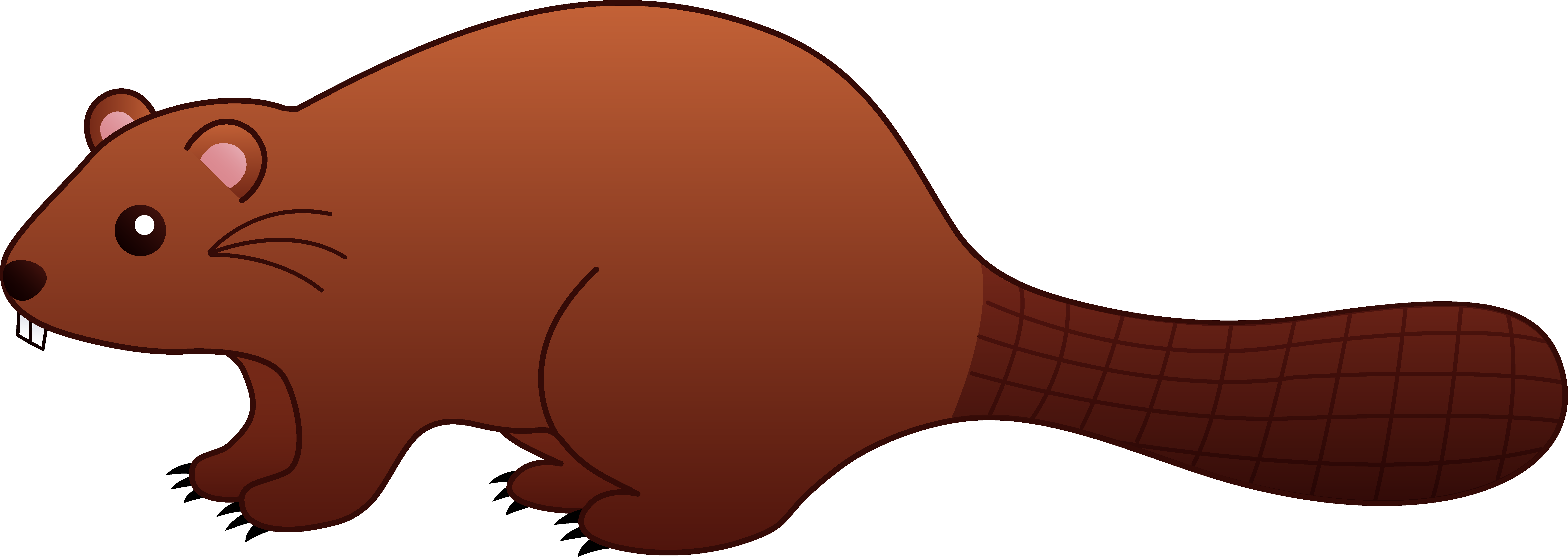 Detail Beaver Images Clip Art Nomer 13