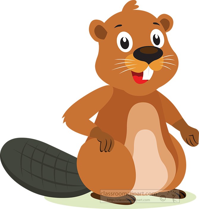 Detail Beaver Images Clip Art Nomer 29