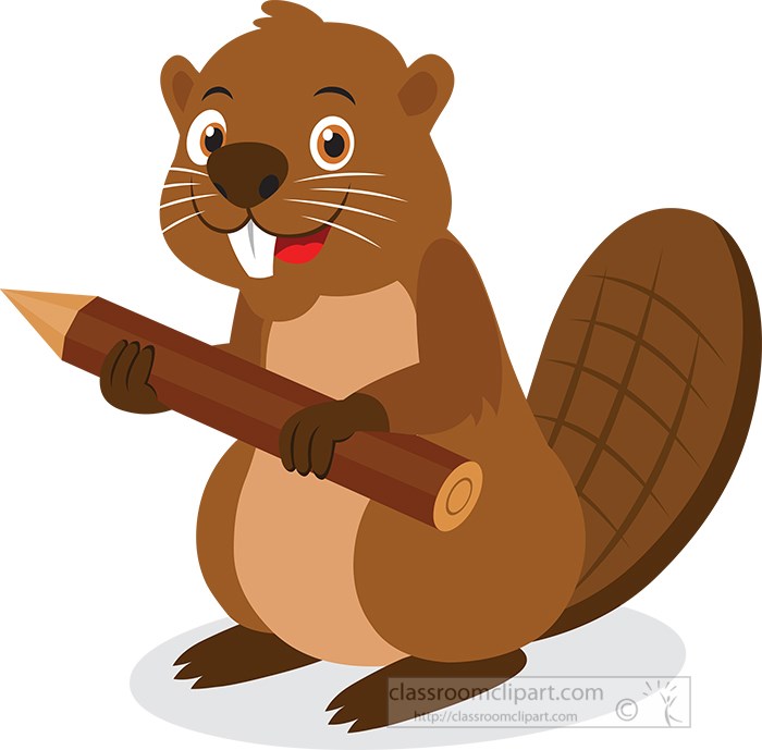 Detail Beaver Images Clip Art Nomer 31