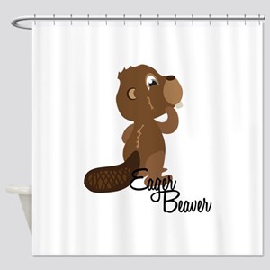 Detail Beaver Shower Curtain Nomer 27