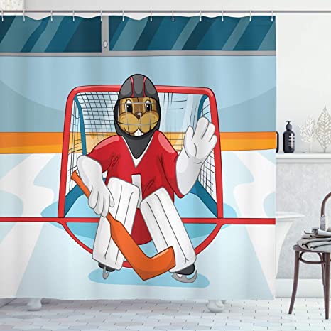 Detail Beaver Shower Curtain Nomer 52