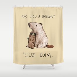 Detail Beaver Shower Curtain Nomer 59