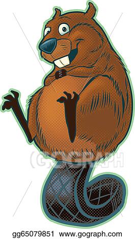 Detail Beaver Tail Clipart Nomer 17