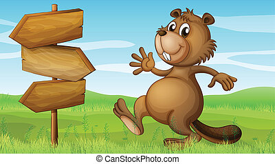 Detail Beaver Tail Clipart Nomer 27