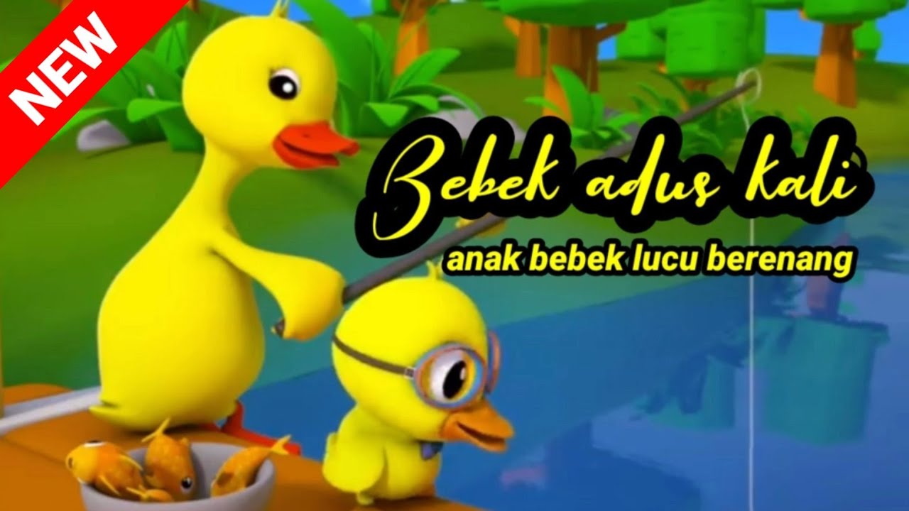 Detail Bebek Lucu Berenang Nomer 31