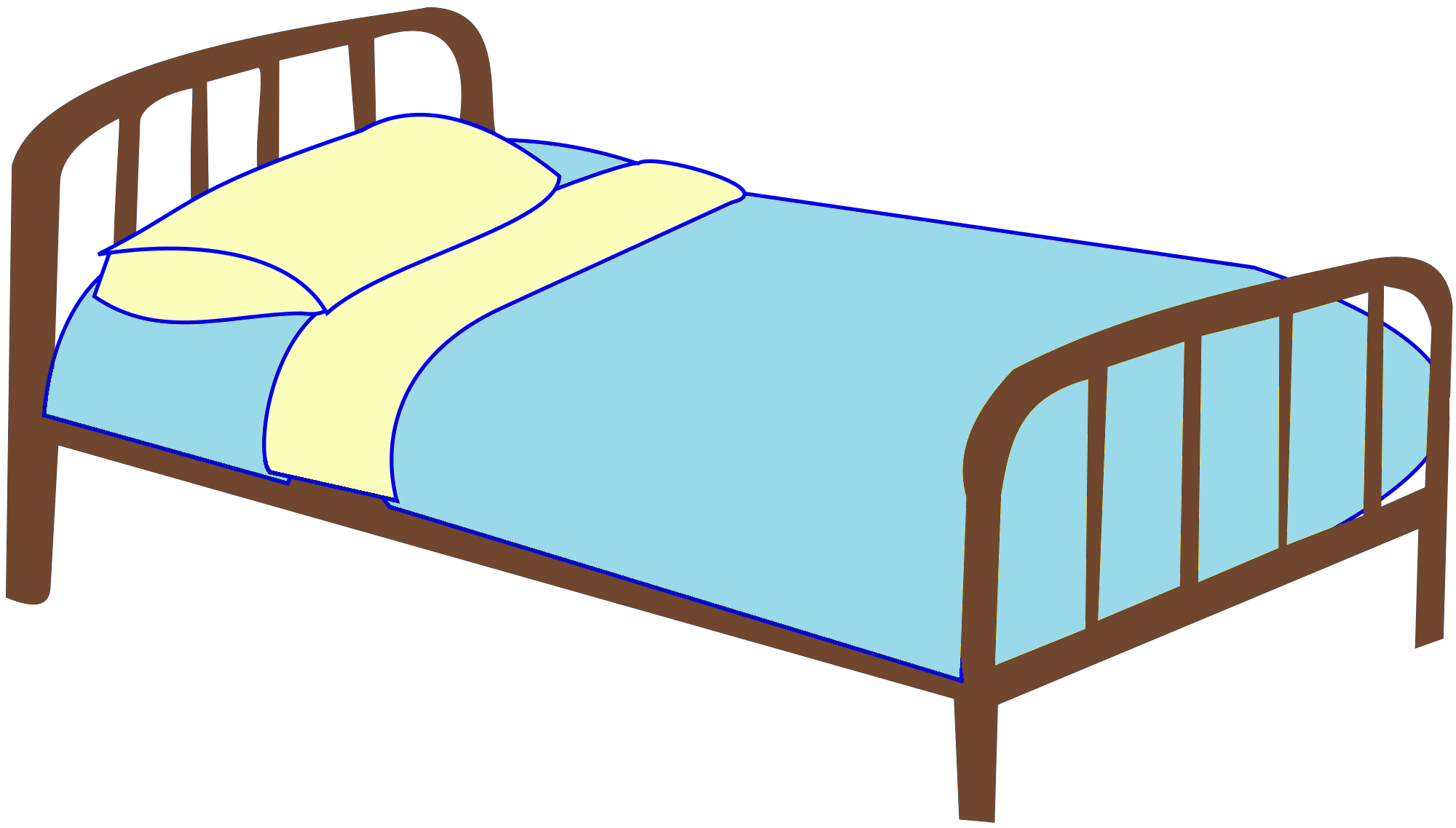 Detail Bed Clipart Images Nomer 5