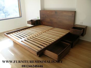 Bed Frame Kayu - KibrisPDR