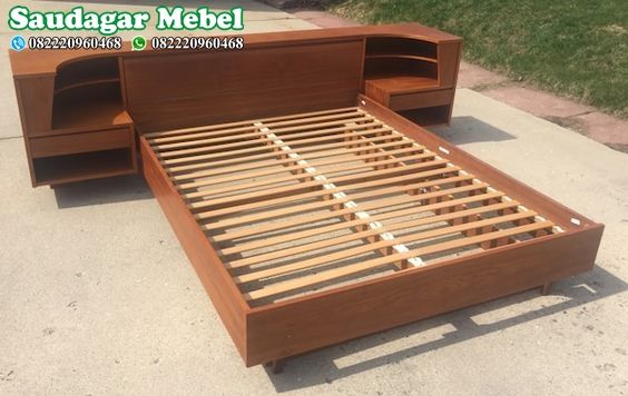 Detail Bed Frame Kayu Nomer 14