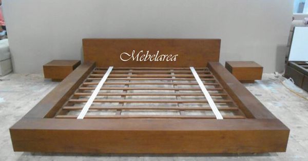 Detail Bed Frame Kayu Nomer 23
