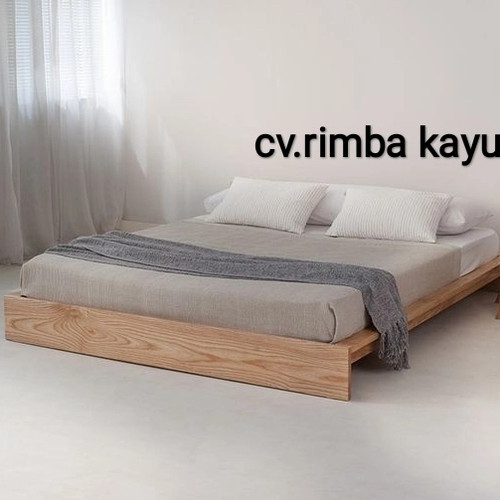 Detail Bed Frame Kayu Nomer 24