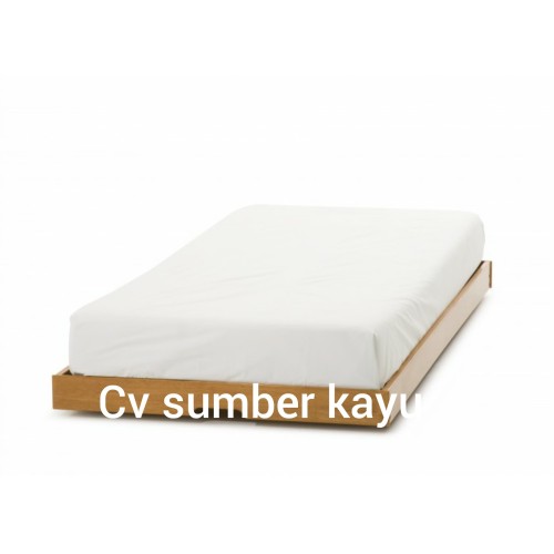Detail Bed Frame Kayu Nomer 31