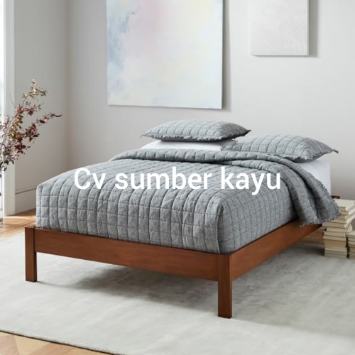 Detail Bed Frame Kayu Nomer 35