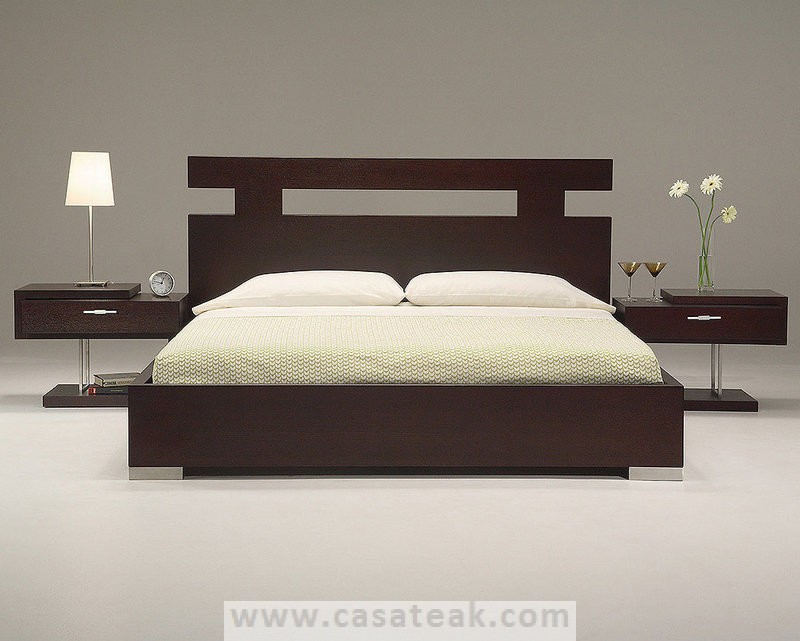 Detail Bed Frame Kayu Nomer 49