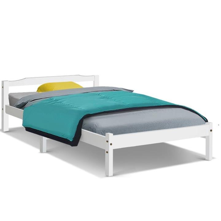 Detail Bed Frame Kayu Nomer 53