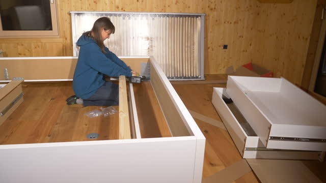 Detail Bed Frame Kayu Nomer 54
