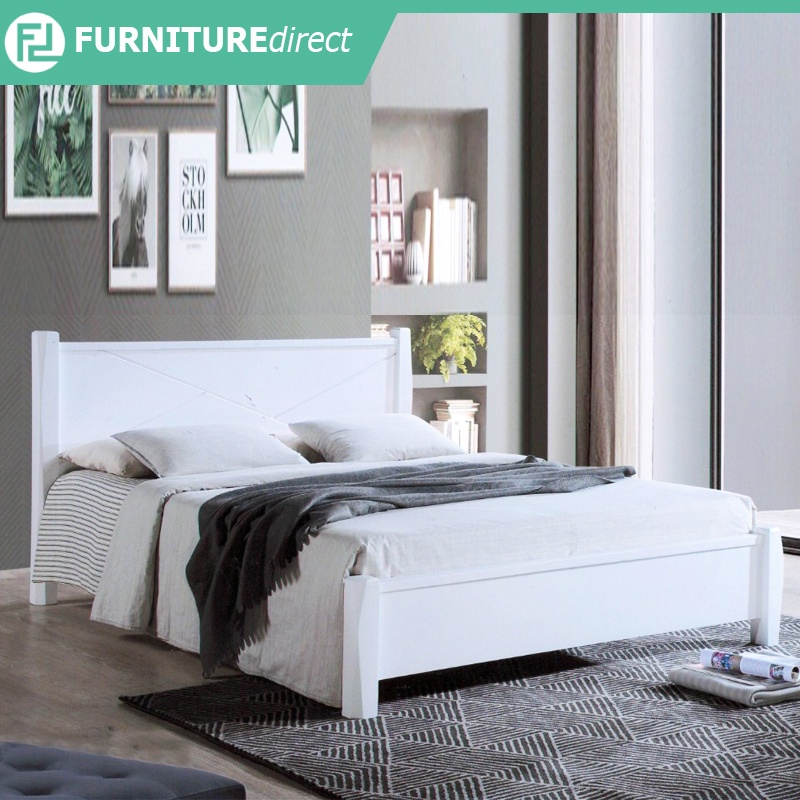 Detail Bed Frame Kayu Nomer 55