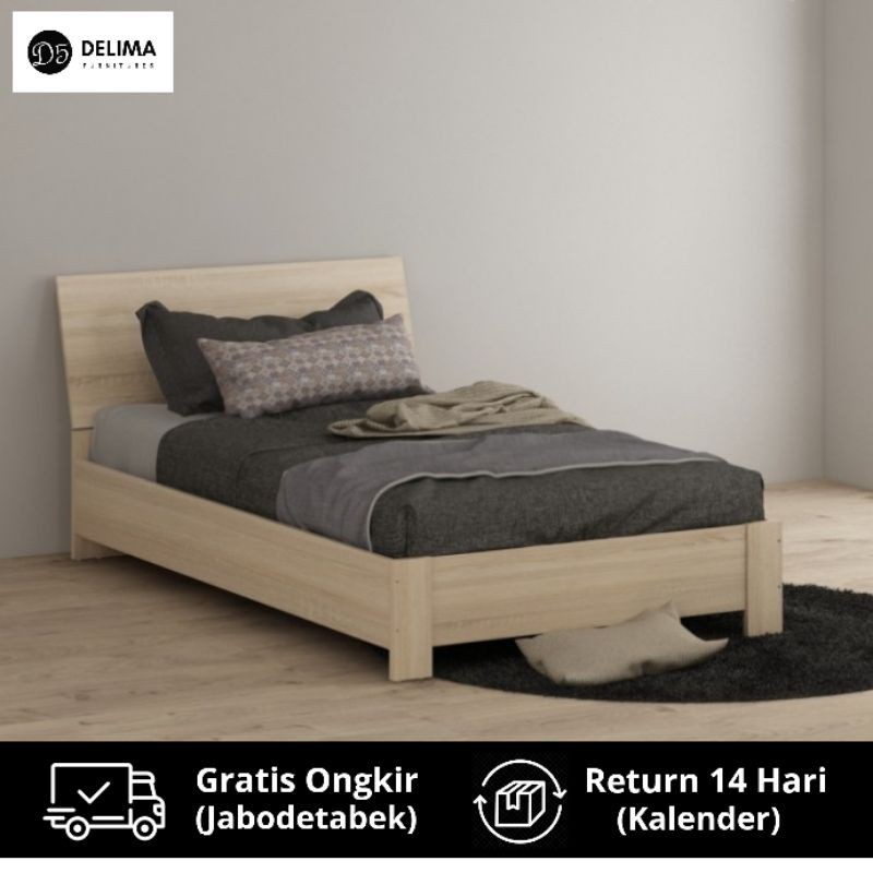 Detail Bed Frame Kayu Nomer 56