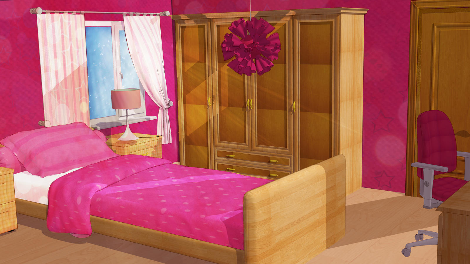 Detail Bedroom Background Anime Nomer 42