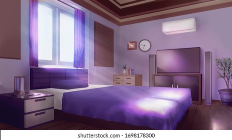 Detail Bedroom Background Anime Nomer 52