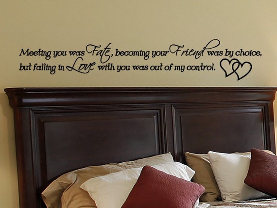 Detail Bedroom Wall Quotes Nomer 29