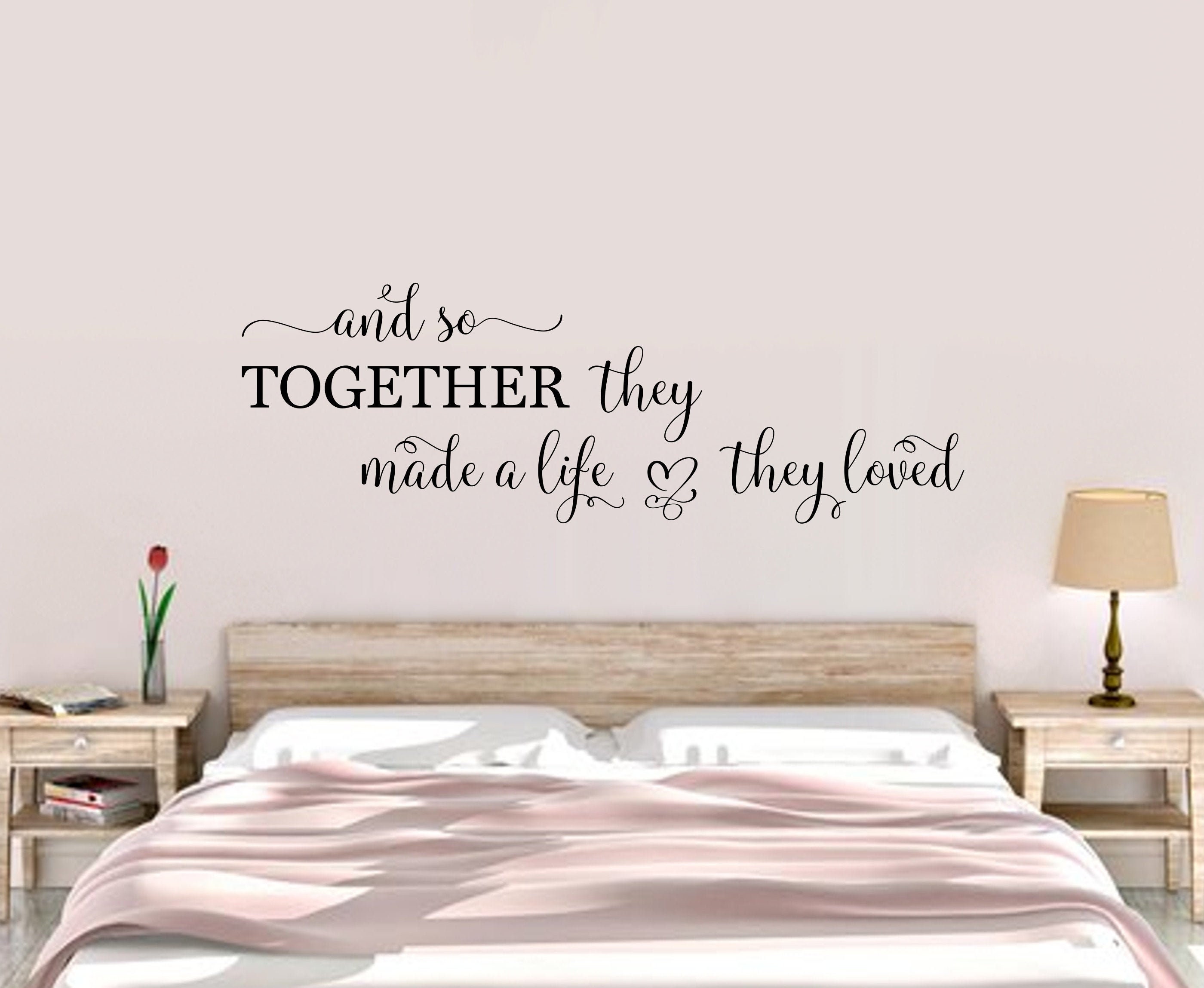 Detail Bedroom Wall Quotes Nomer 6