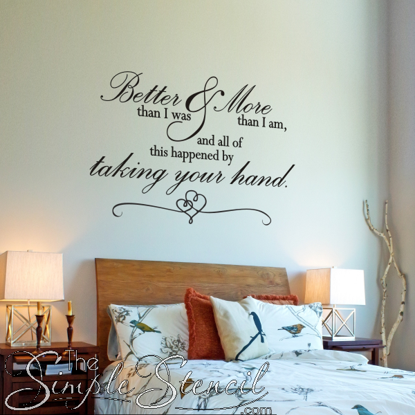 Detail Bedroom Wall Quotes Nomer 7