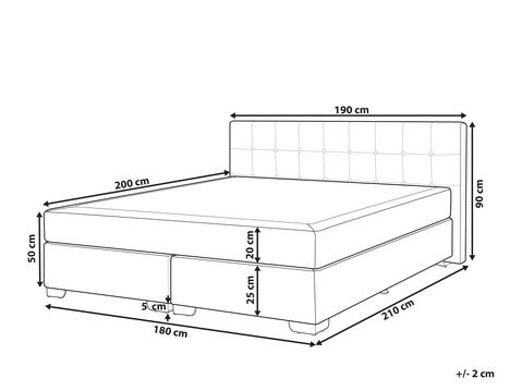 Detail Beds King Size Divan Nomer 52