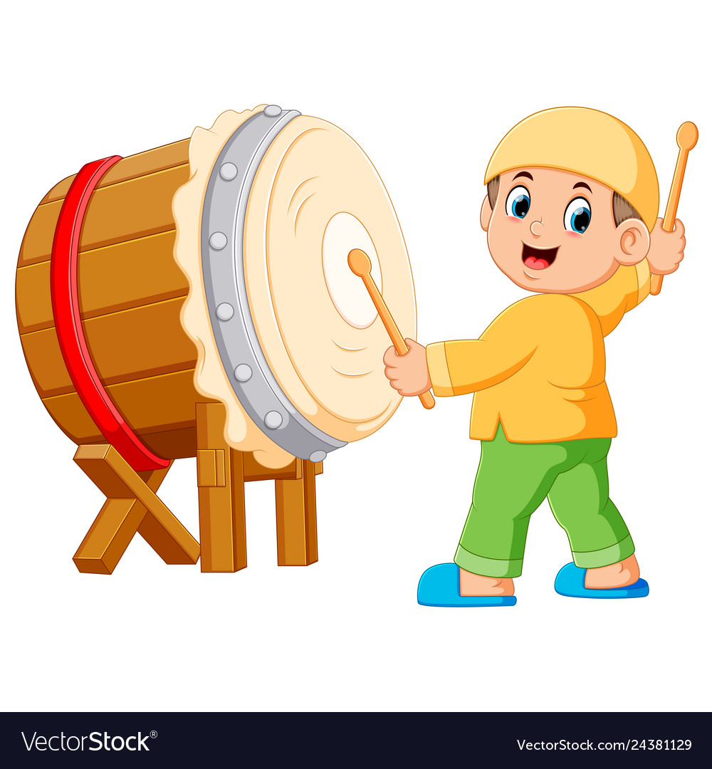 Detail Bedug Ramadhan Vector Nomer 2