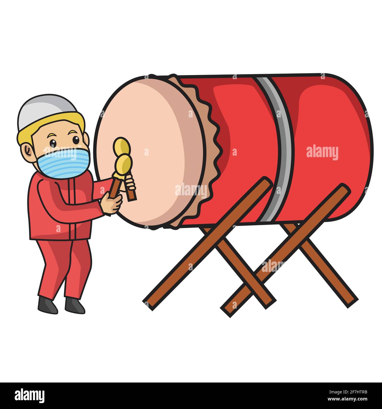 Detail Bedug Ramadhan Vector Nomer 17