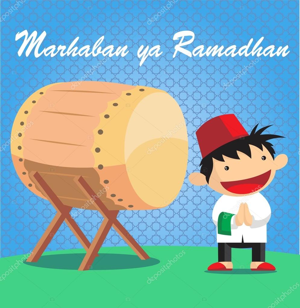 Detail Bedug Ramadhan Vector Nomer 55
