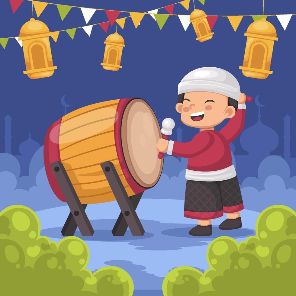 Detail Bedug Ramadhan Vector Nomer 56